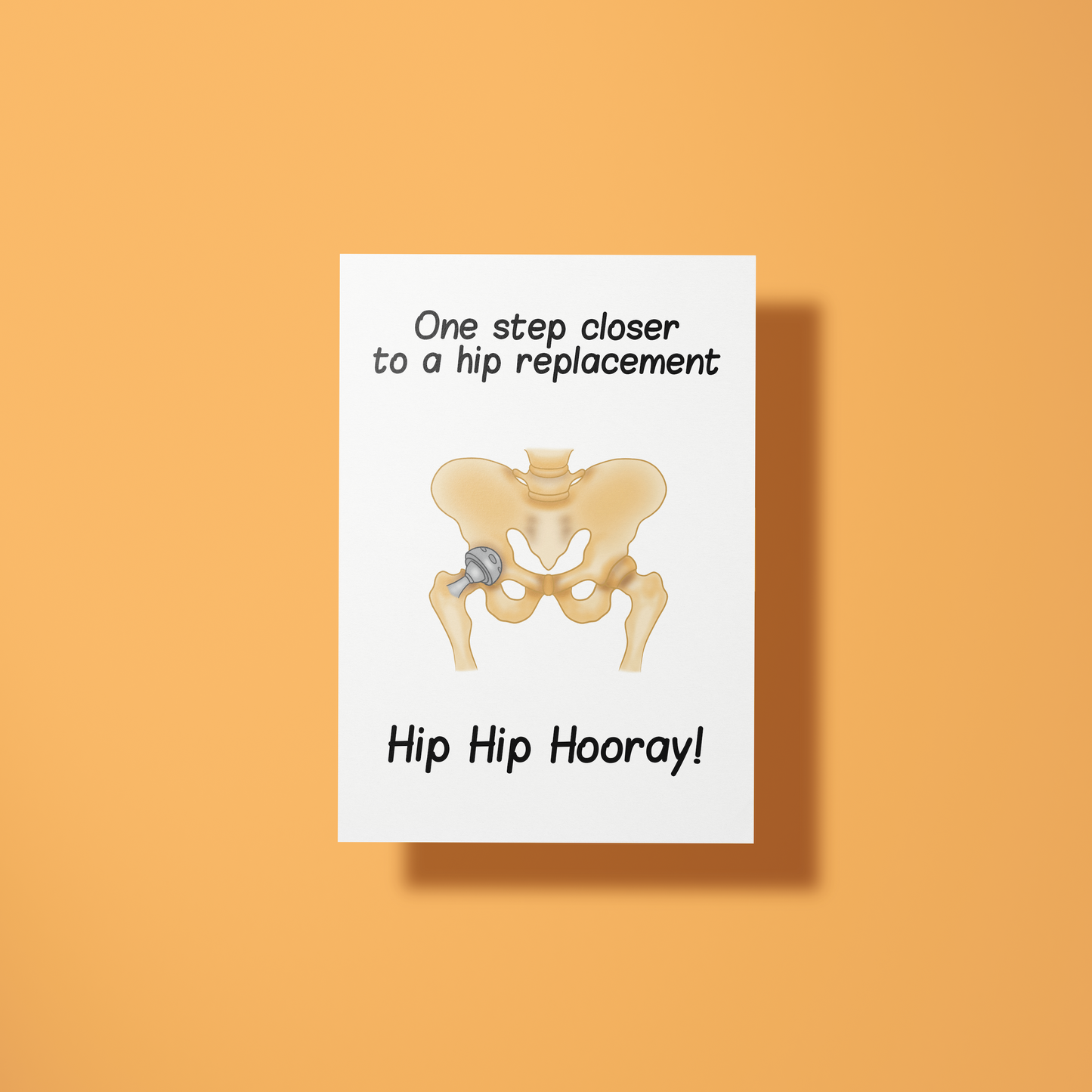 Wenskaart verjaardag - Hip hip hooray