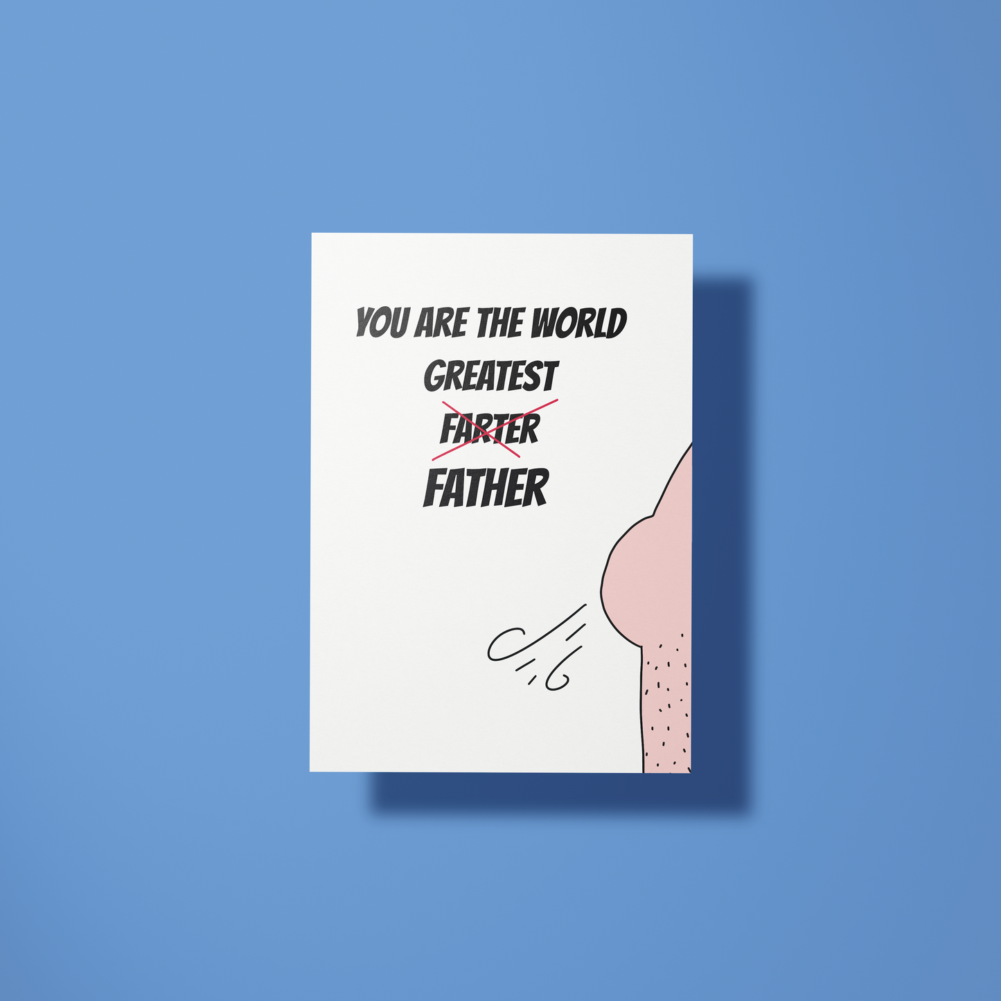 Wenskaart vader - Greatest farter