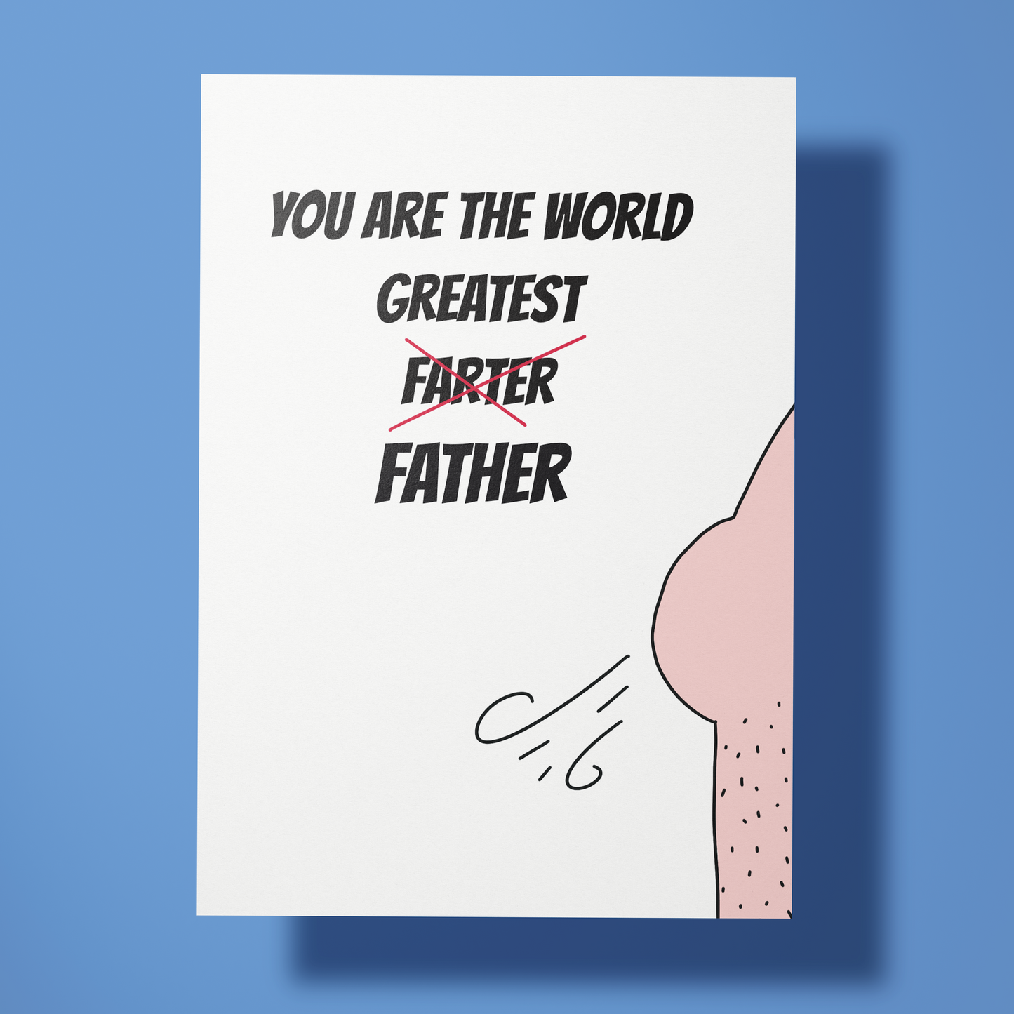 Wenskaart vader - Greatest farter