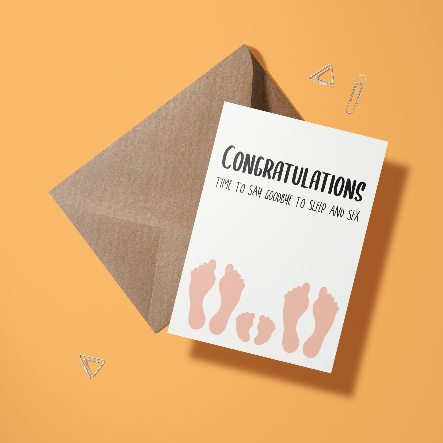 Wenskaart huwelijk - Say goodbye