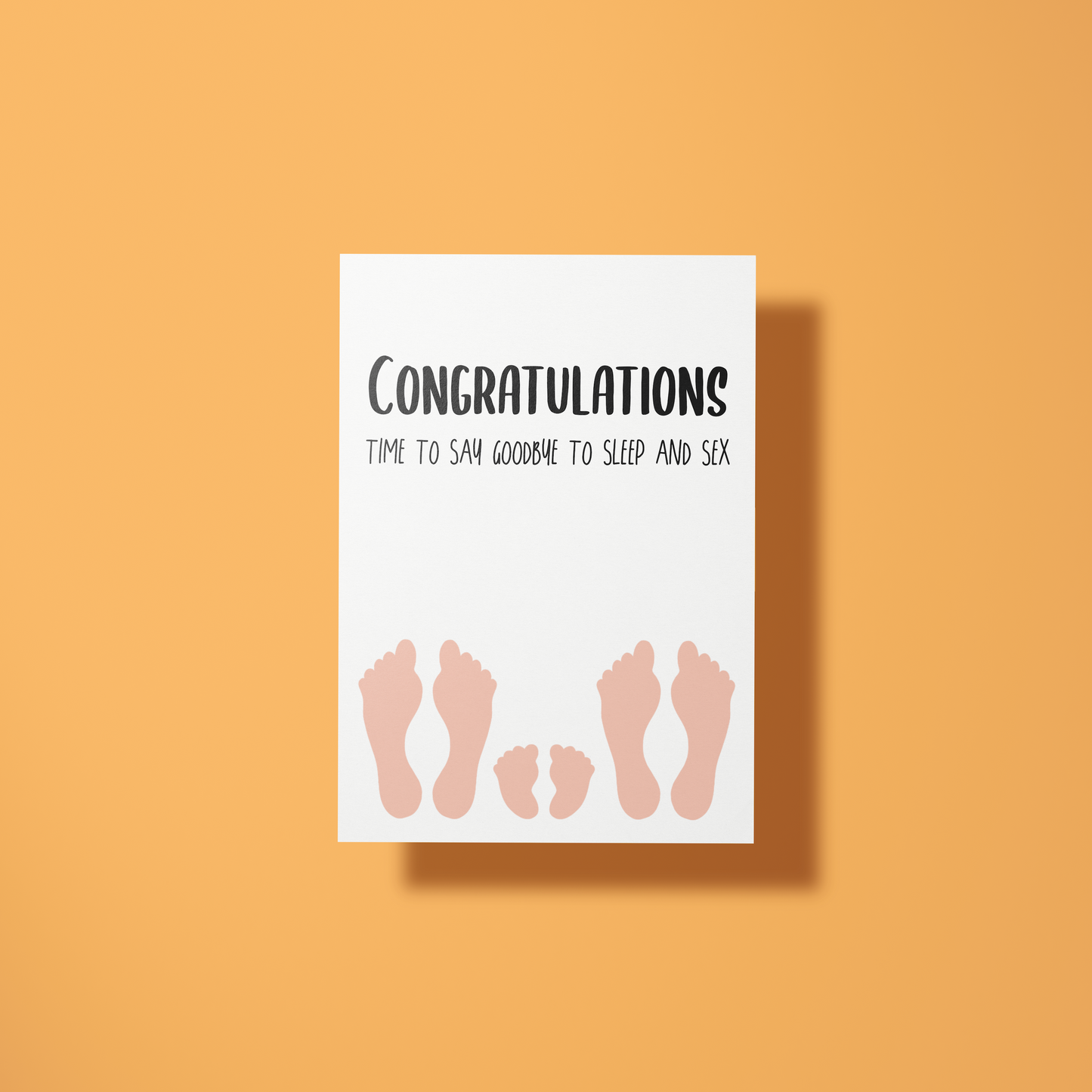 Wenskaart huwelijk - Say goodbye