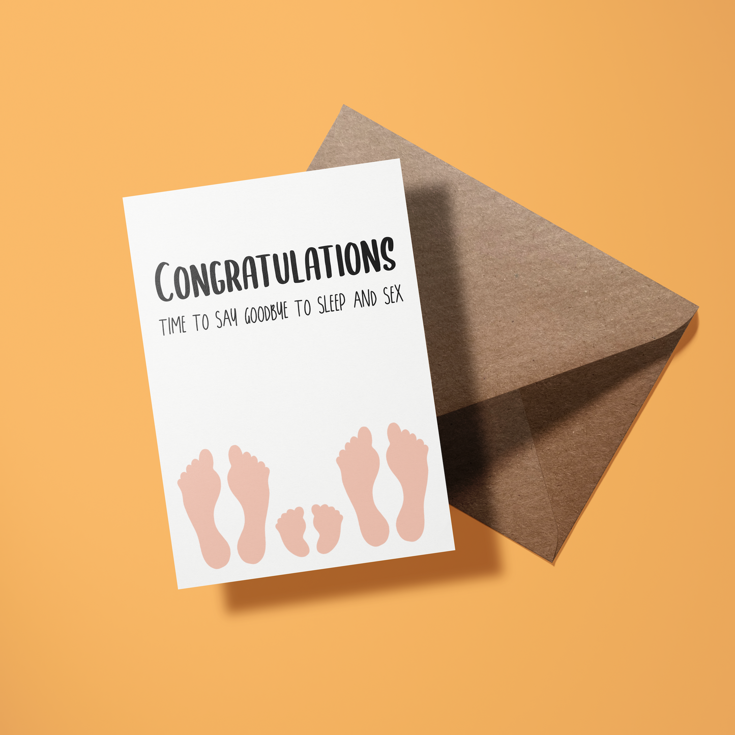 Wenskaart huwelijk - Say goodbye