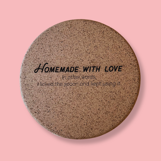 Pot onderzetter - Homemade with love