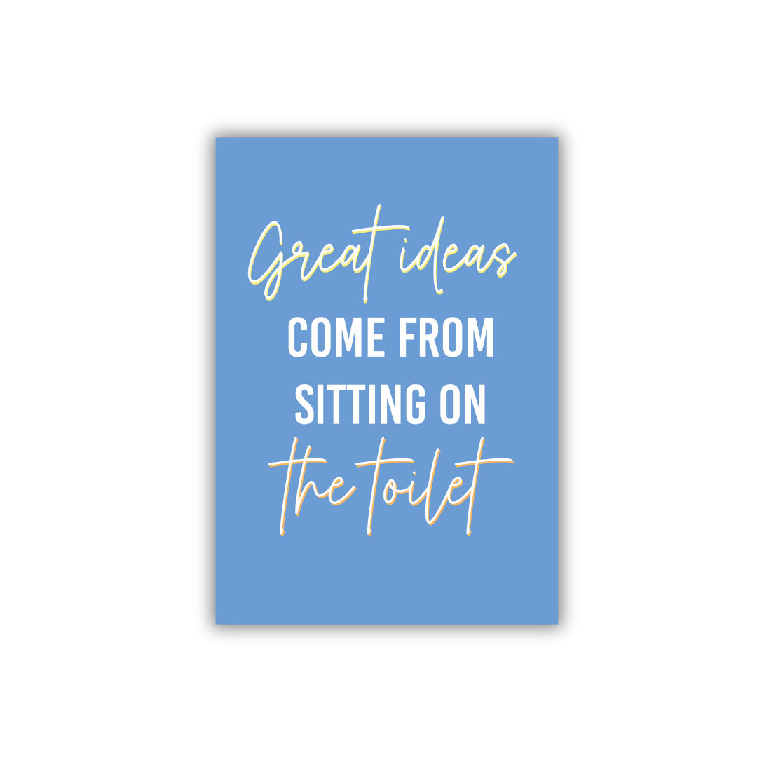 Art print - Great ideas