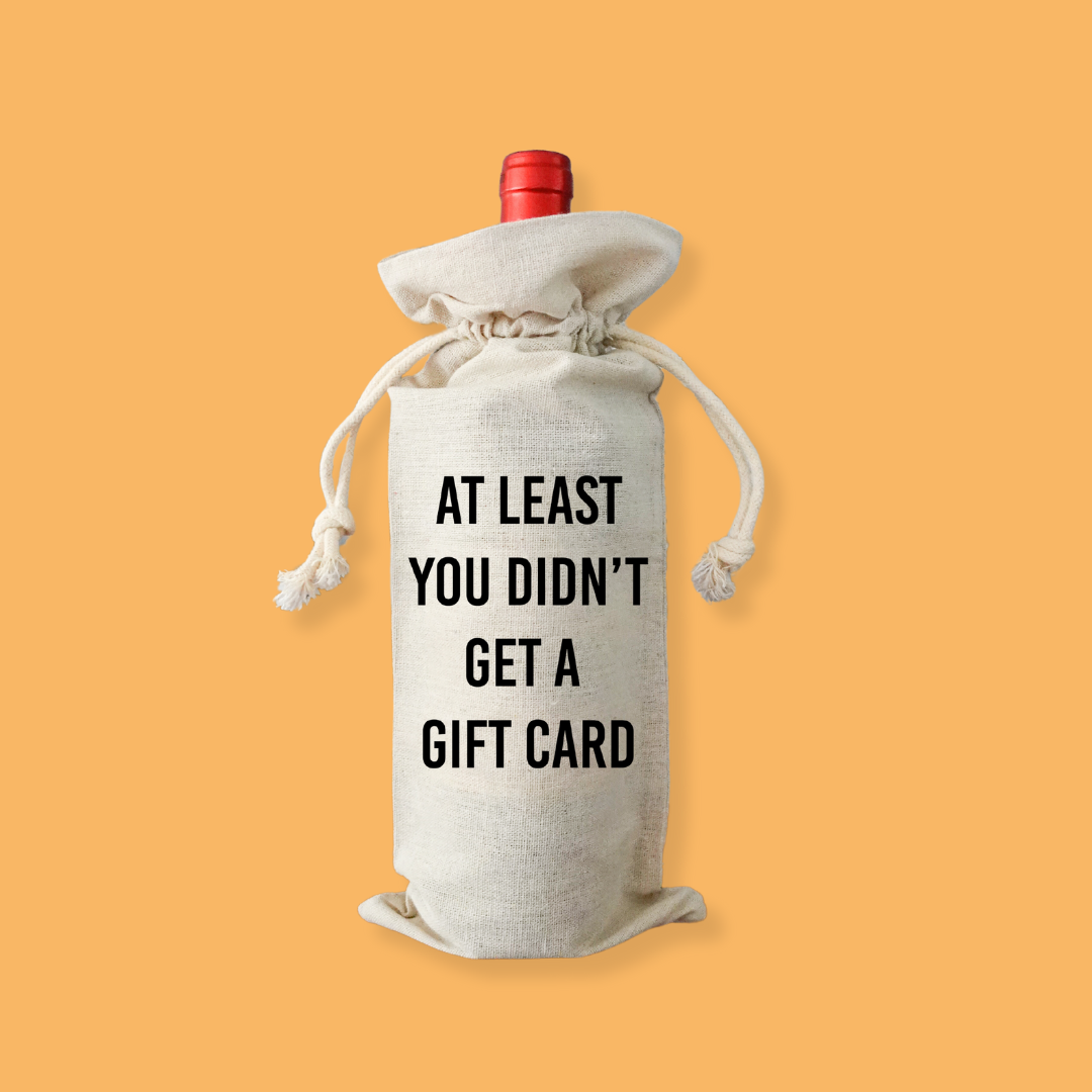 Geschenkverpakking fles - Gift card