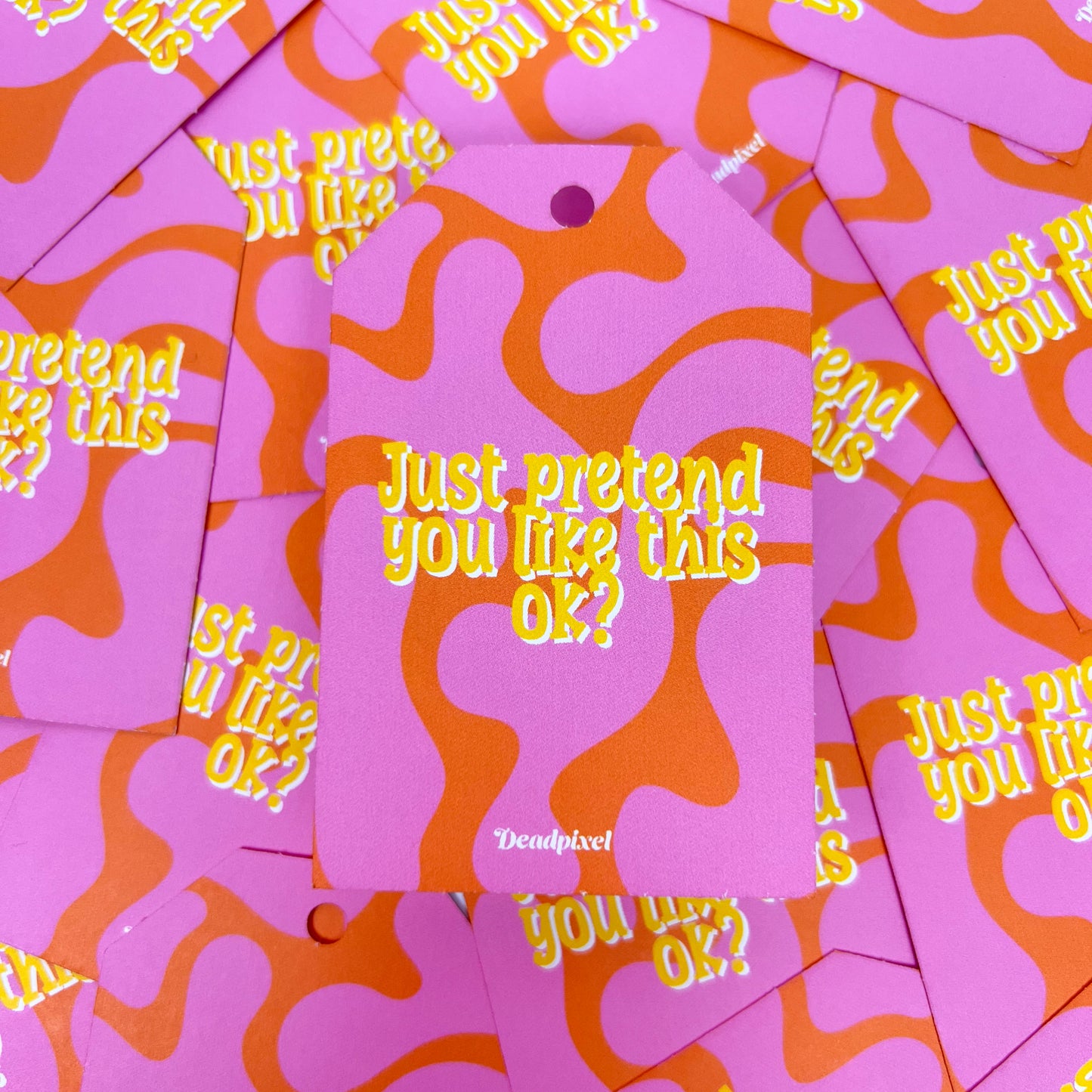 Gift tag - Just pretend you like this ok?