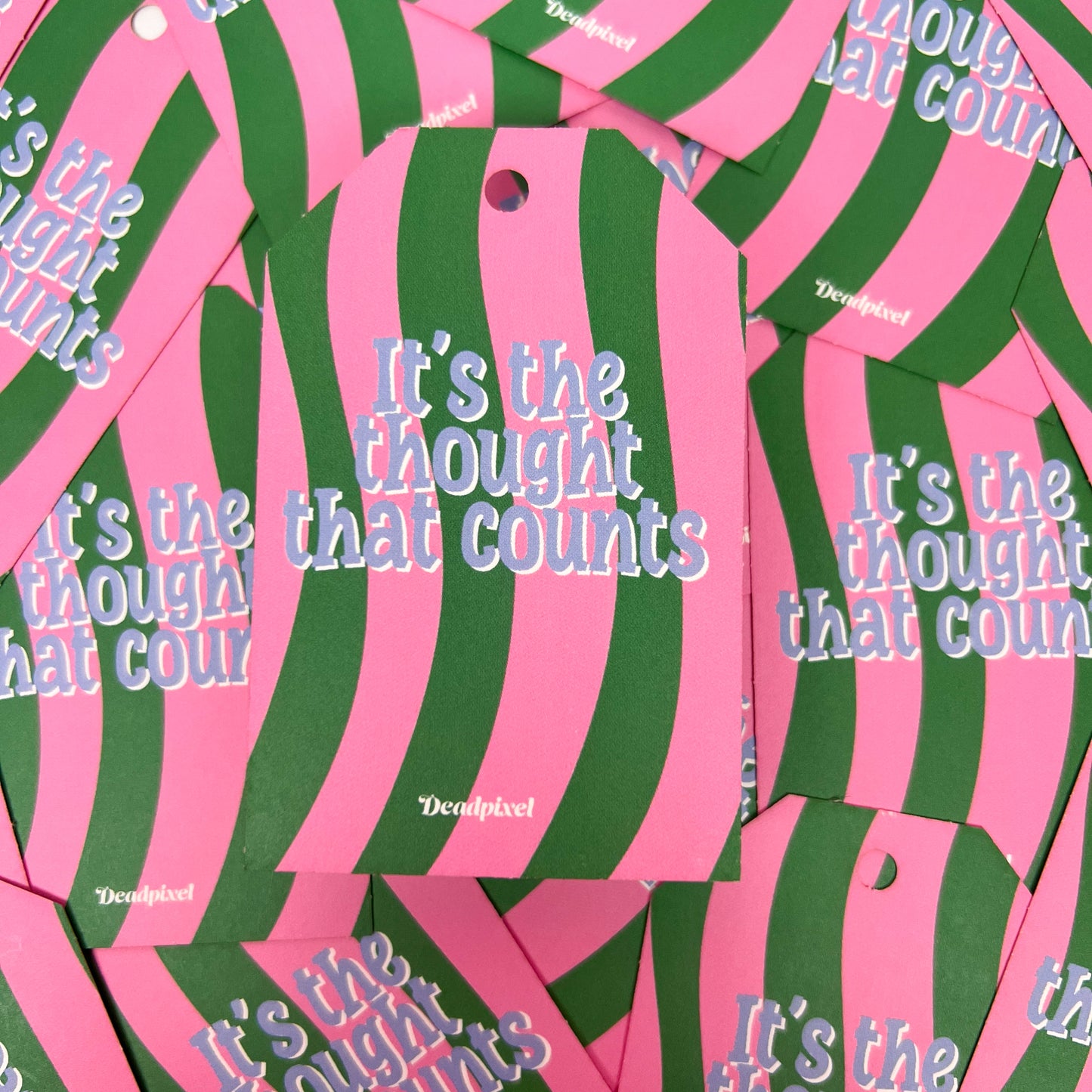 Gift tag - It's the thought that counts