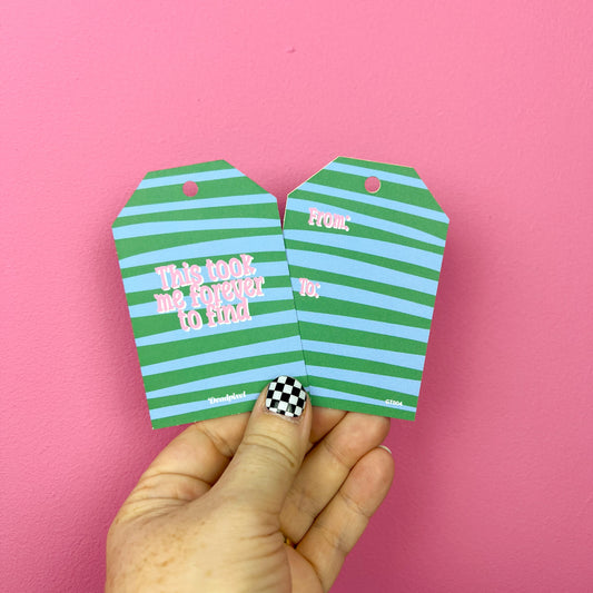 Gift tag - This took me forever to find