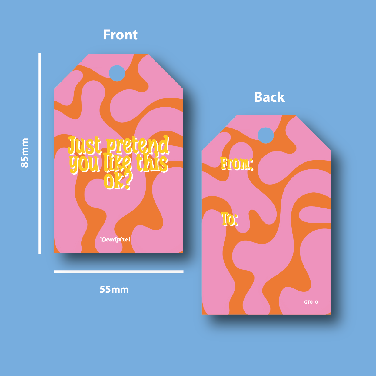 Gift tag - Just pretend you like this ok?