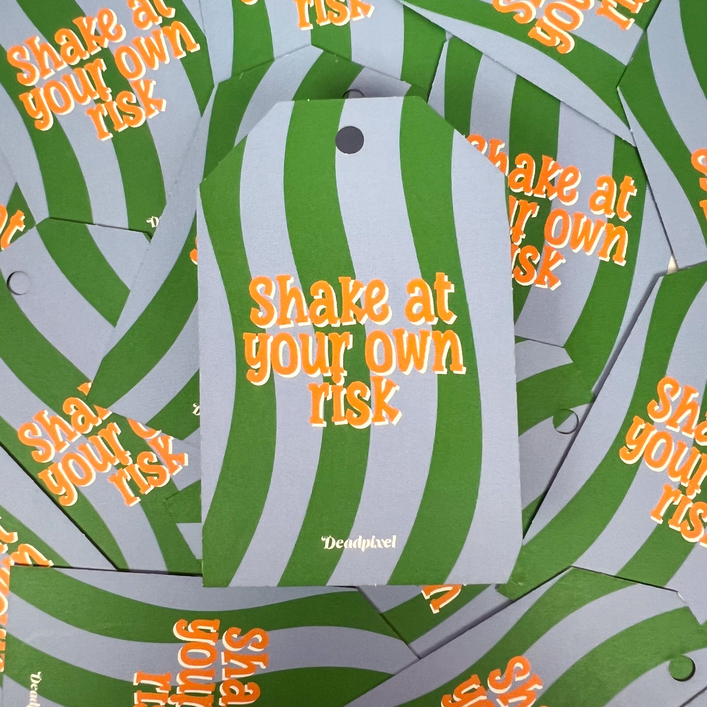 Gift tag - Shake at your own risk