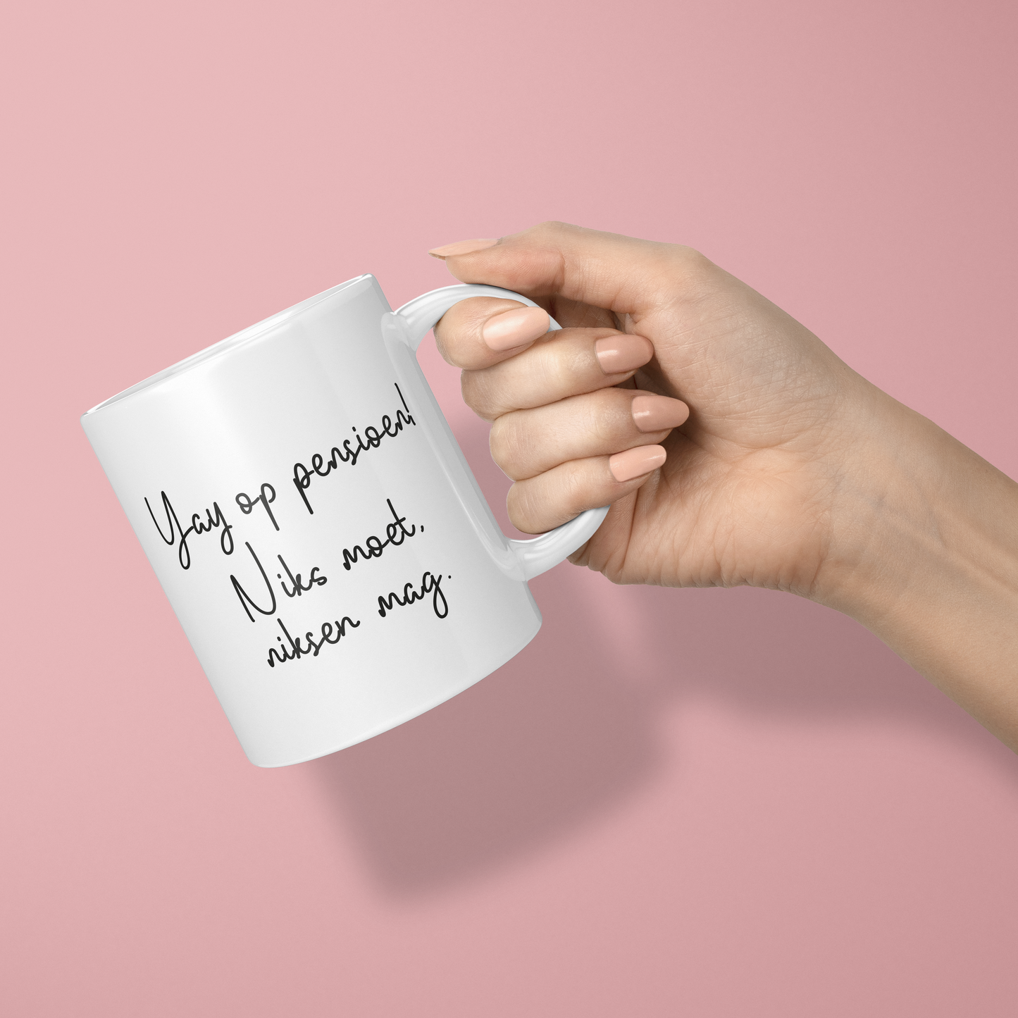 Mok pensioen niks moet