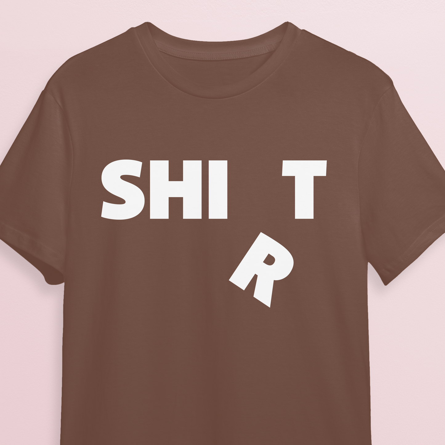 T-shirt - SHI(R)T - Mocha