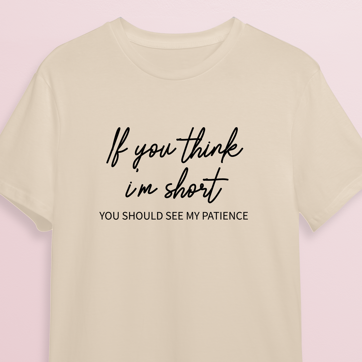 T-shirt - Short patience - Off white