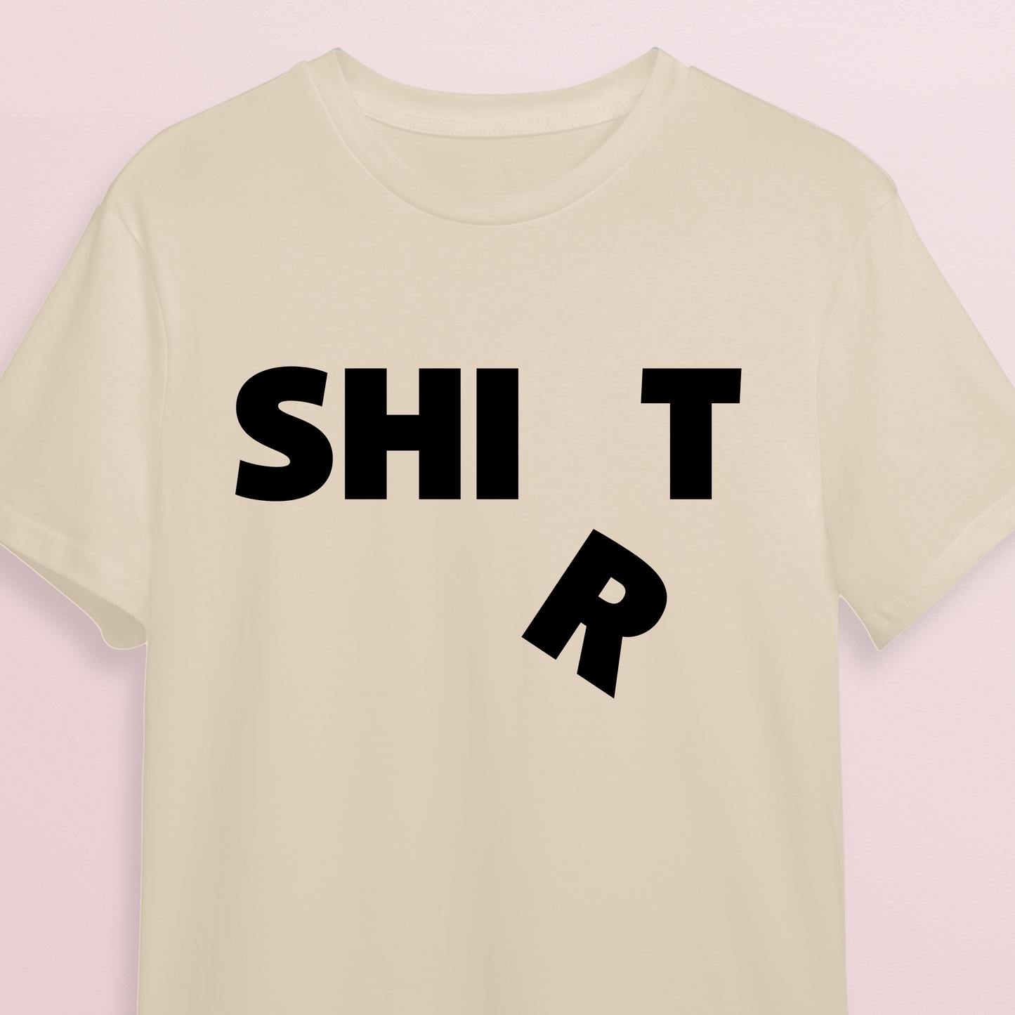 T-shirt - SHI(R)T - Off white