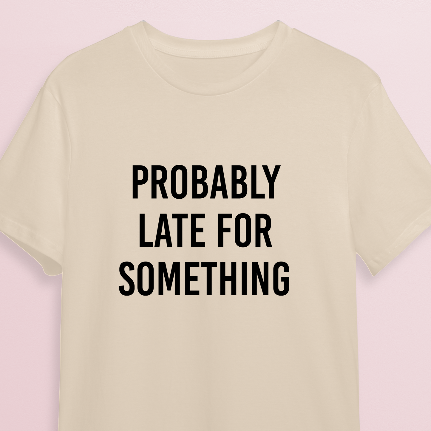 T-shirt - Probably late - Off white