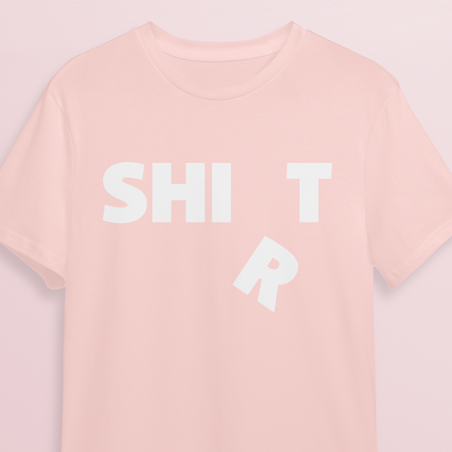 T-shirt - SHI(R)T - Soft rose