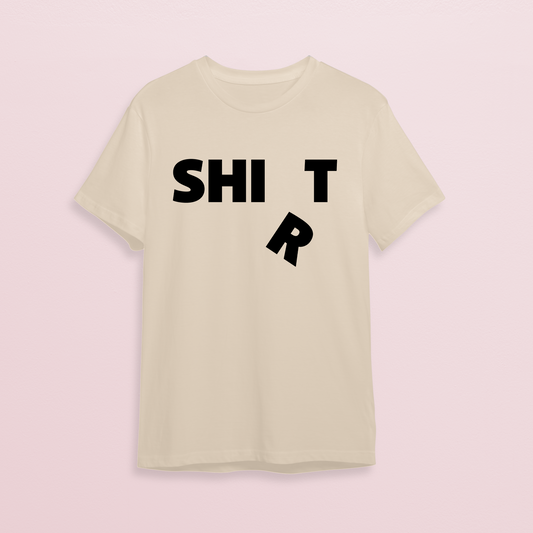 T-shirt - SHI(R)T - Off white