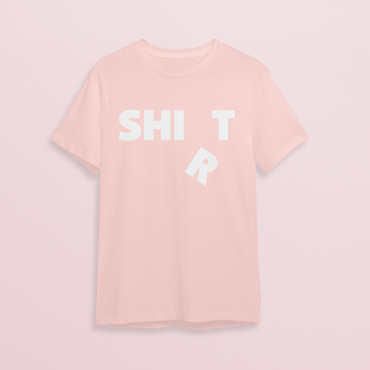 T-shirt - SHI(R)T - Soft rose