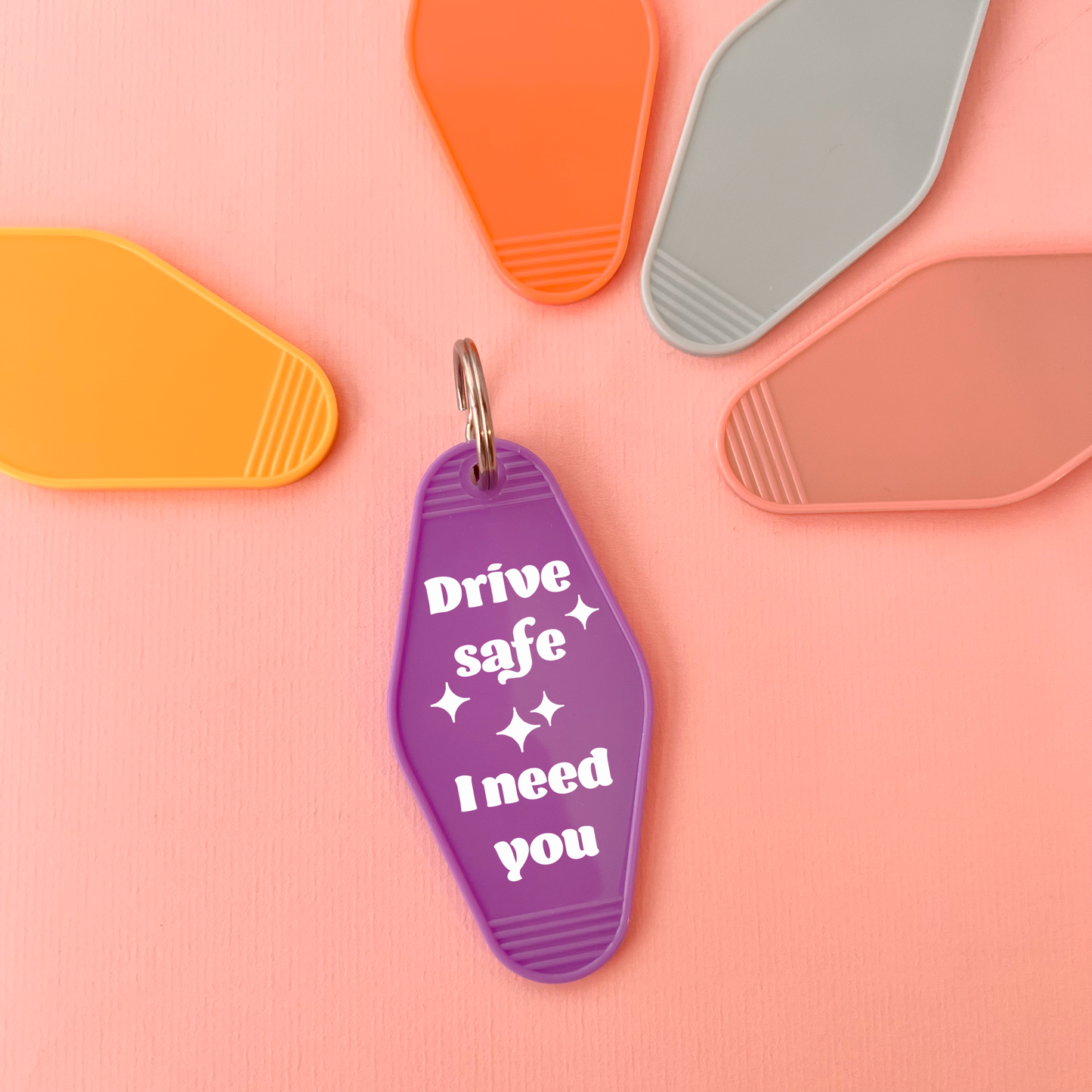 Retro sleutelhanger - Drive safe I need you