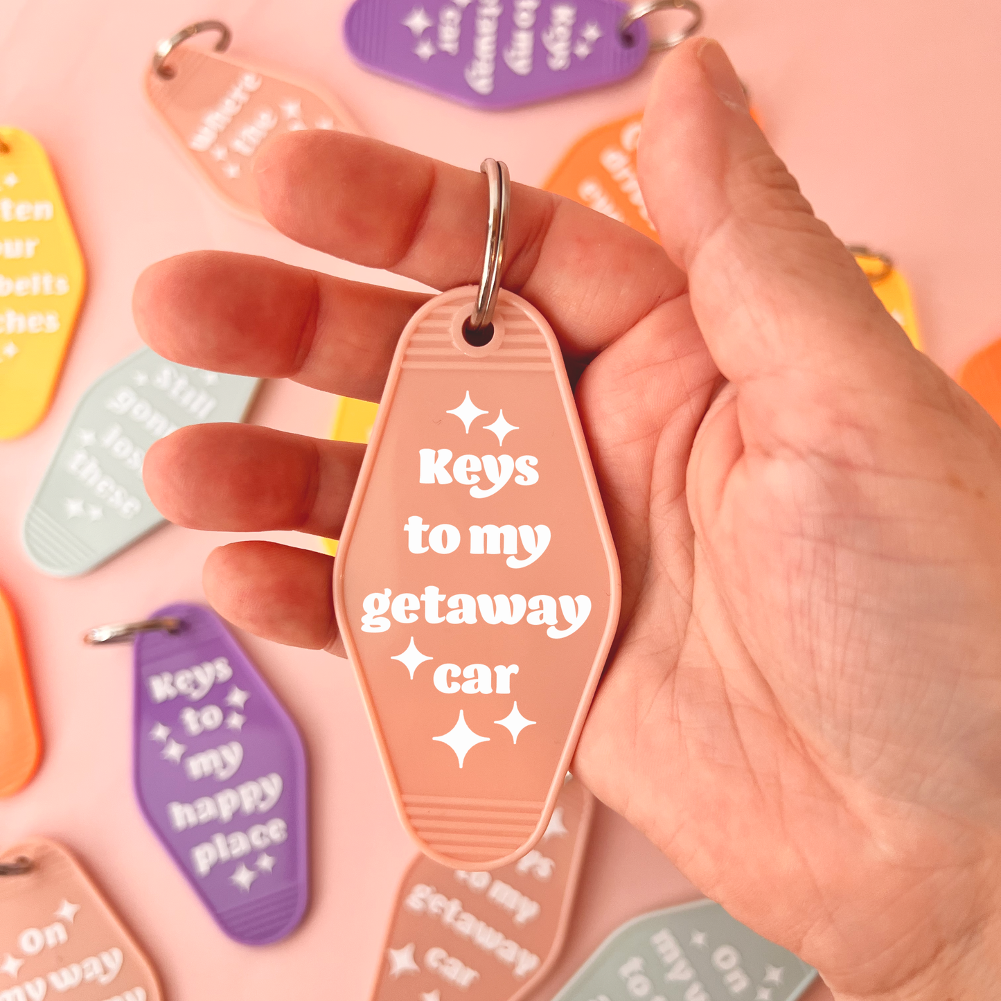 Retro sleutelhanger - Keys to my getaway car