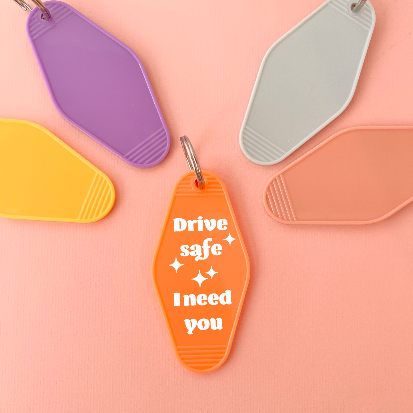 Retro sleutelhanger - Drive safe I need you