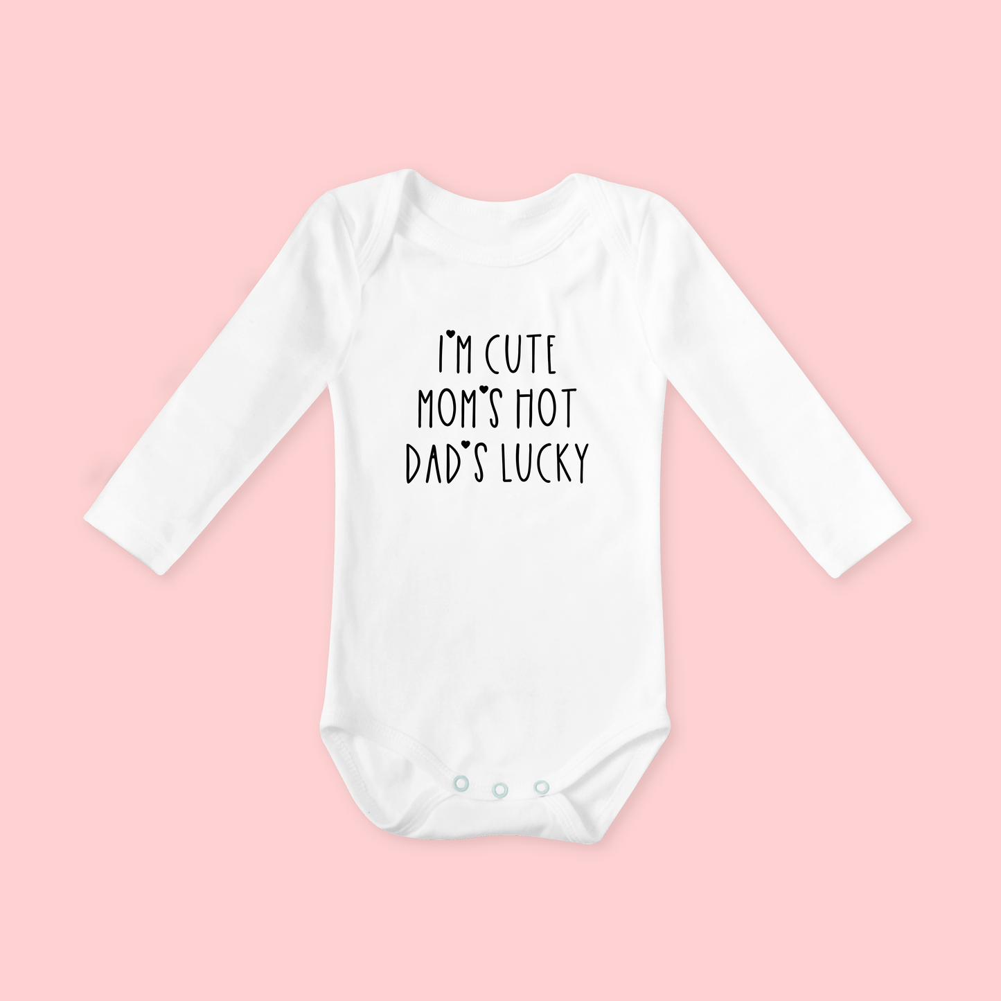 Romper lange mouw - Cute hot lucky