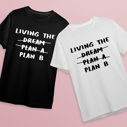 T-shirt - Living plan B