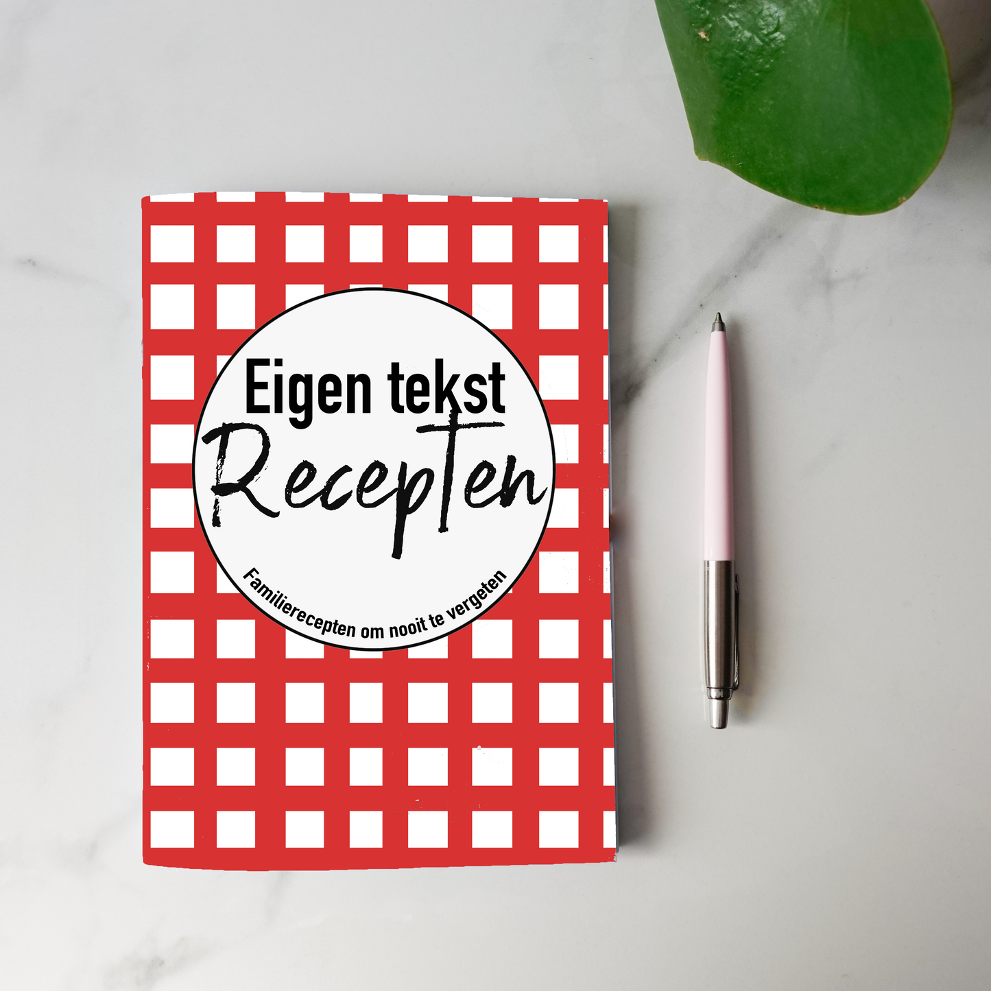 Receptenboek gepersonaliseerd