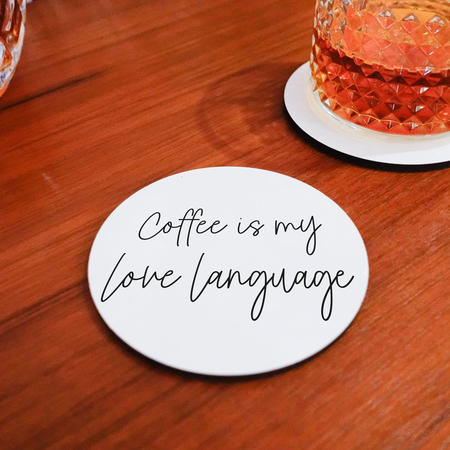 Onderzetter - Coffee is my love language