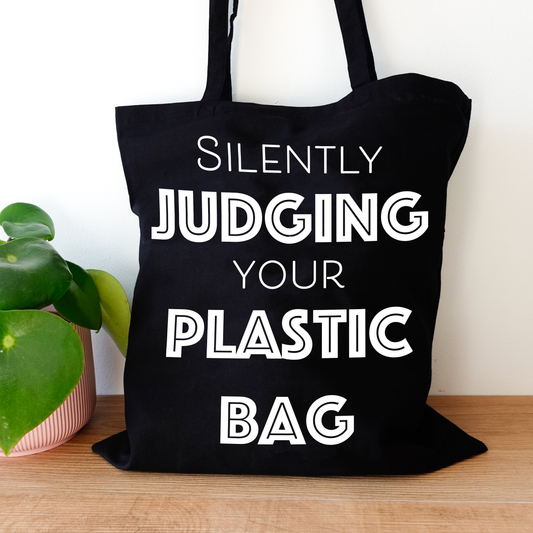 Tote bag - Judging plastic