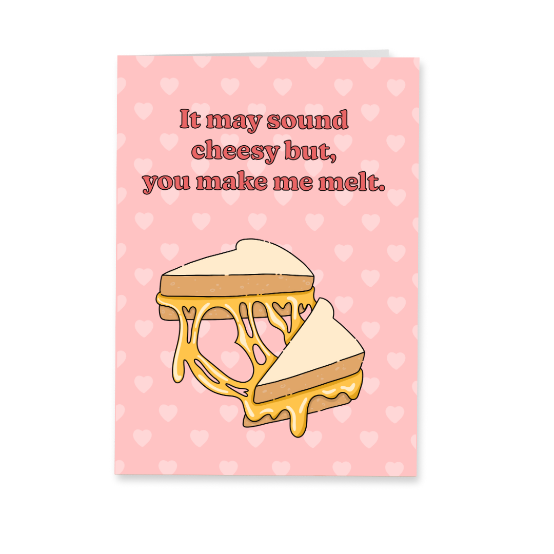 Wenskaart liefde - You make me melt