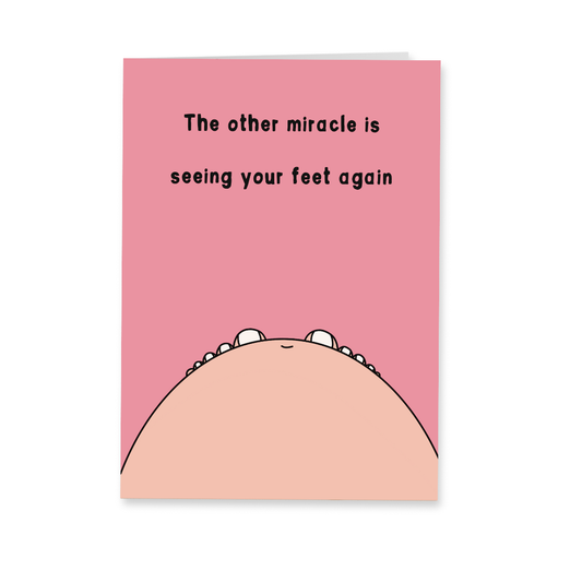 Wenskaart geboorte - Other miracle