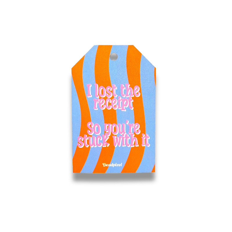 Totally honest gift tag set 2