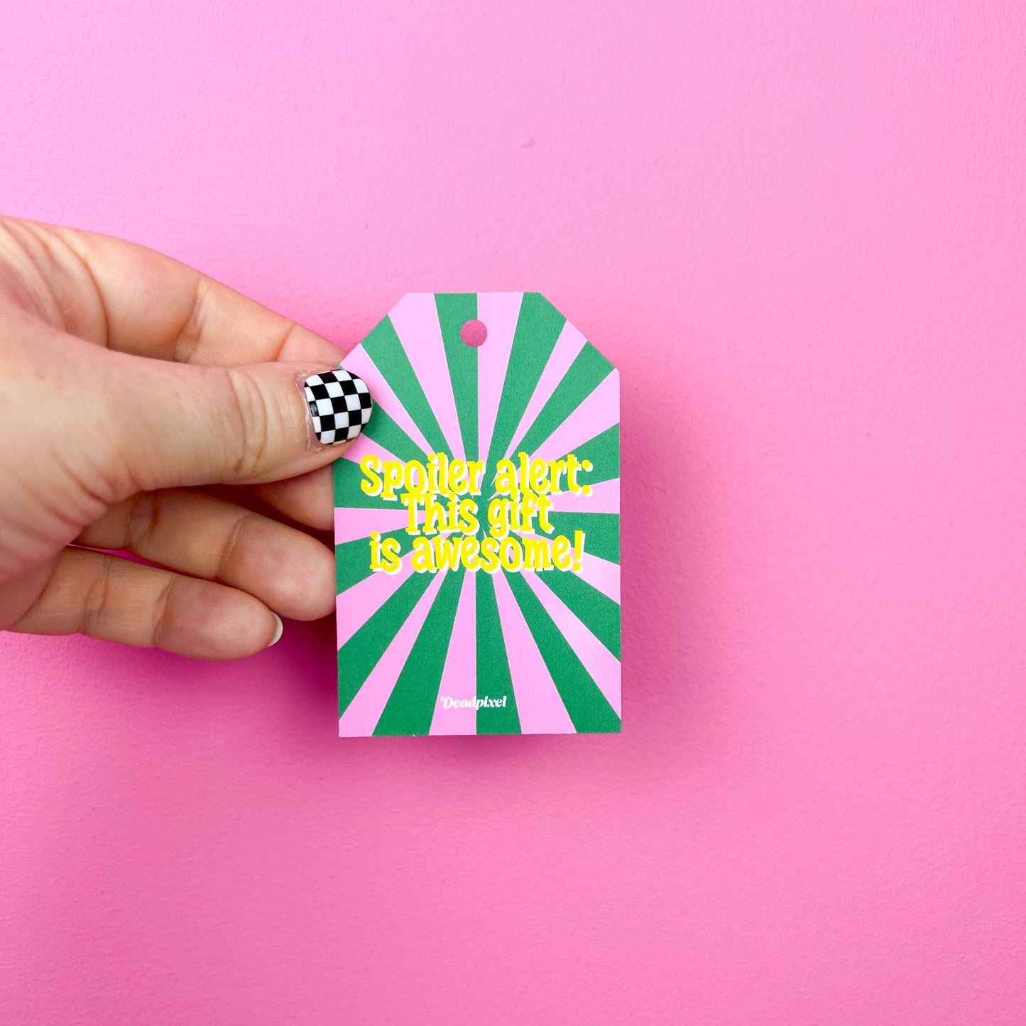 Gift tag - This gift is awesome