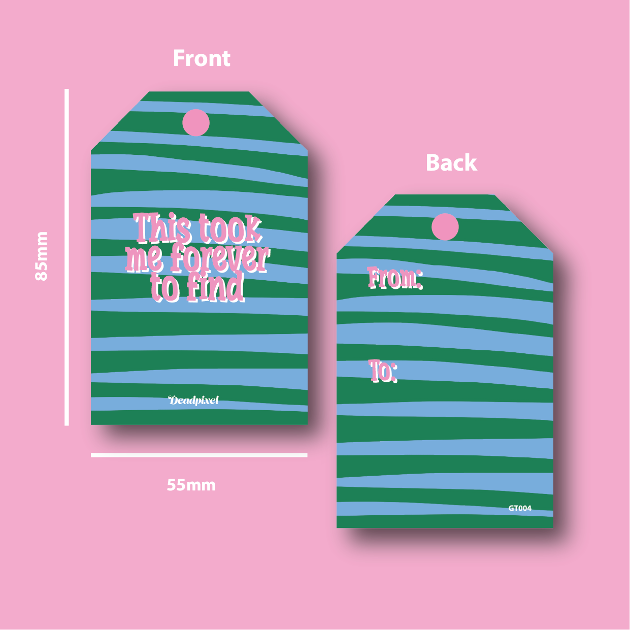 Gift tag - This took me forever to find