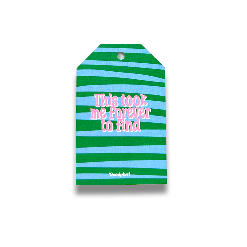 Gift tag - This took me forever to find