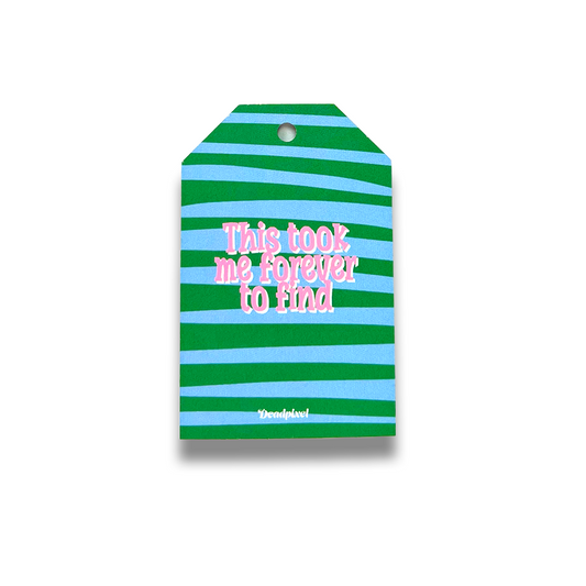 Gift tag - This took me forever to find