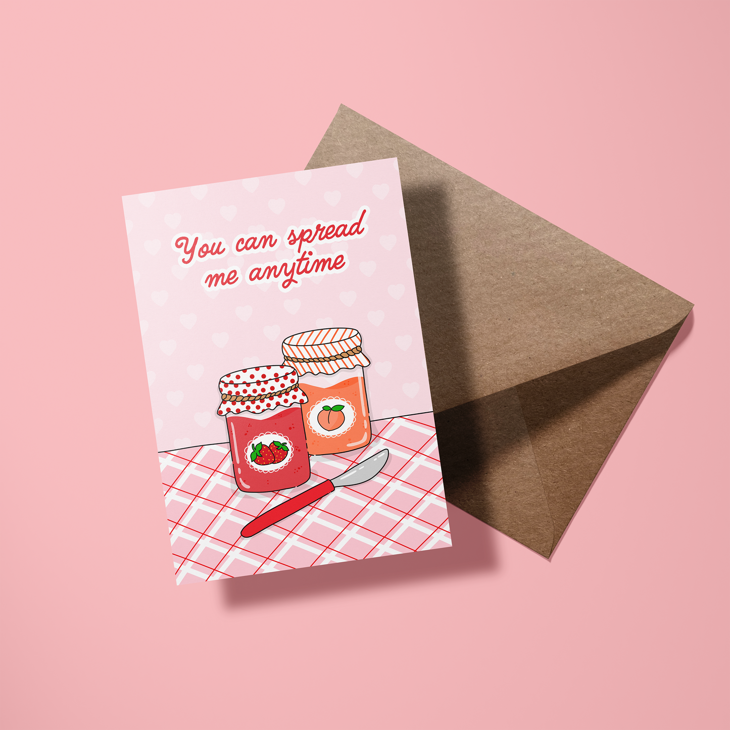 Wenskaart liefde - Spread me anytime