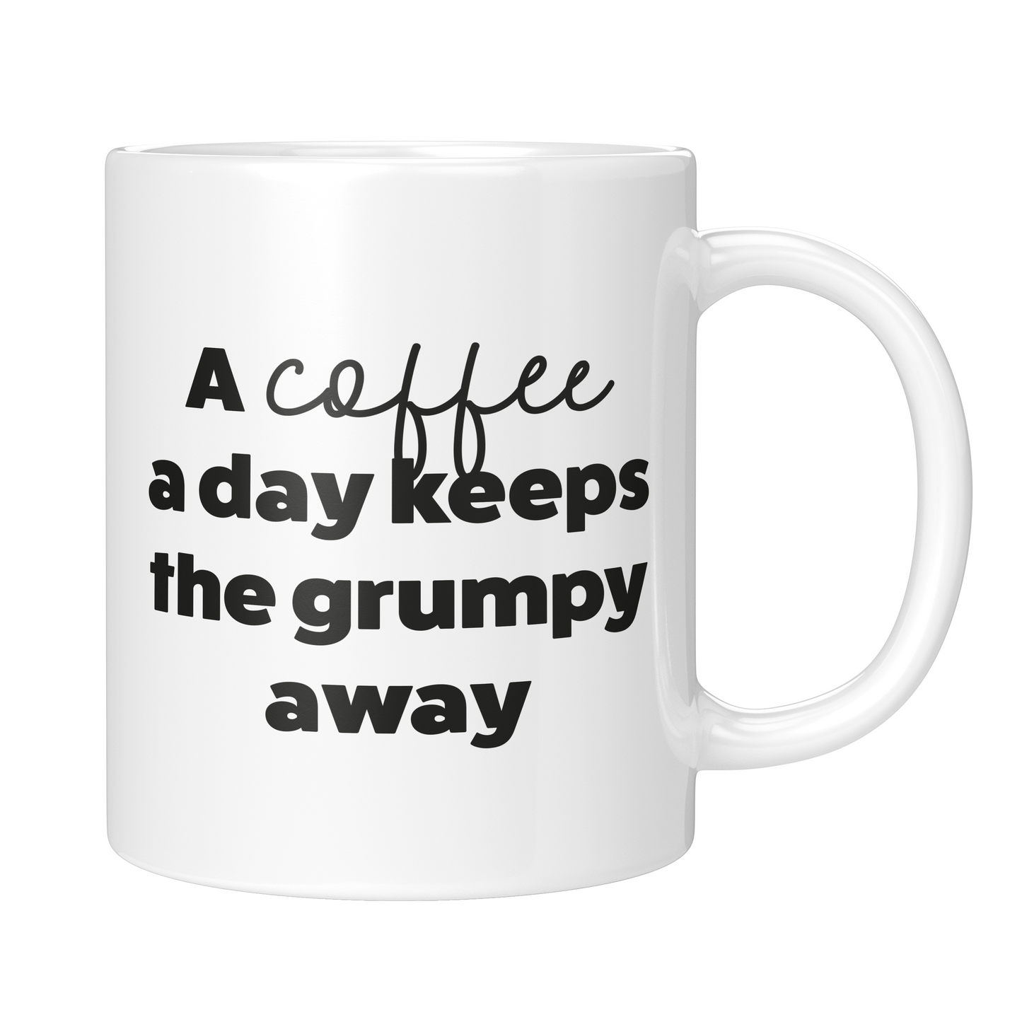 Mok A coffee a day keeps the grumpy away