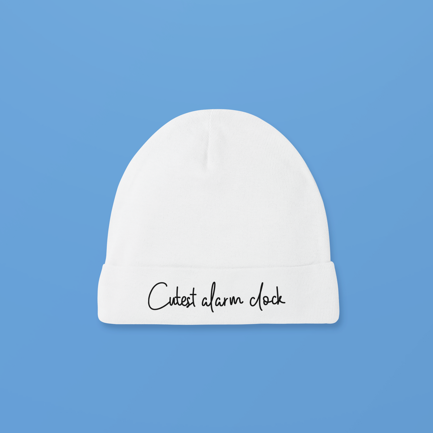 Babymuts “Cutest Alarm Clock” – 100% Katoen