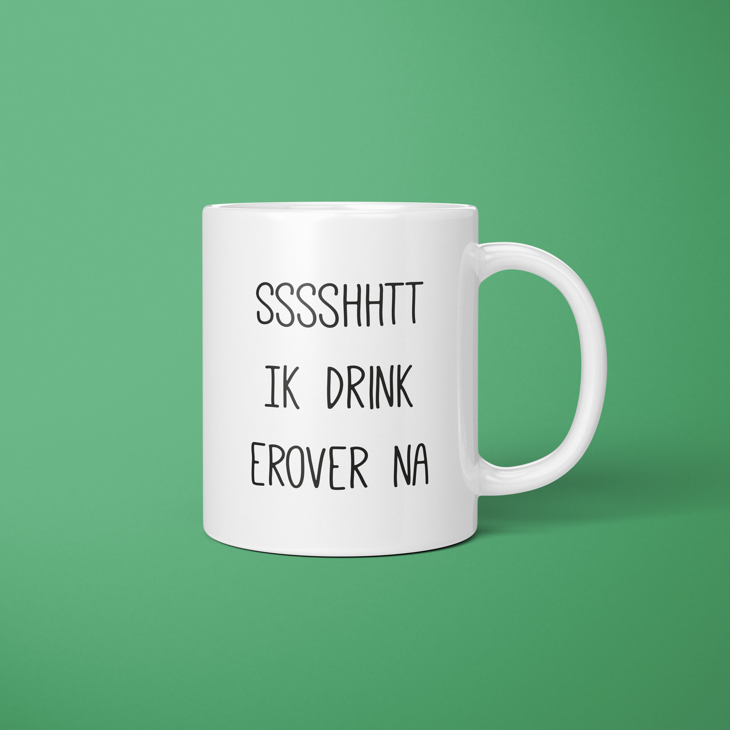 Mok ik drink erover na